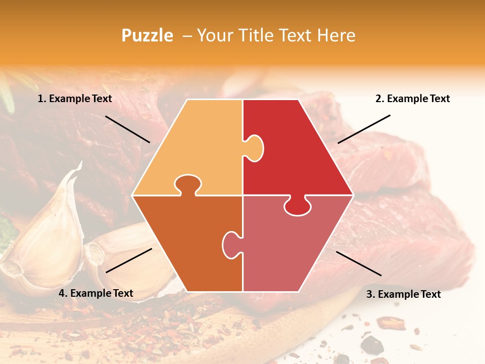 Garlic Rosemary Green PowerPoint Template