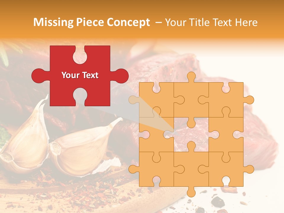 Garlic Rosemary Green PowerPoint Template