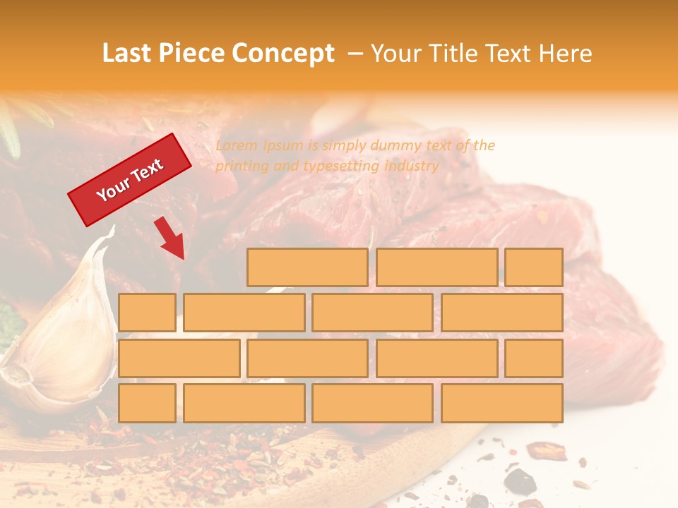 Garlic Rosemary Green PowerPoint Template