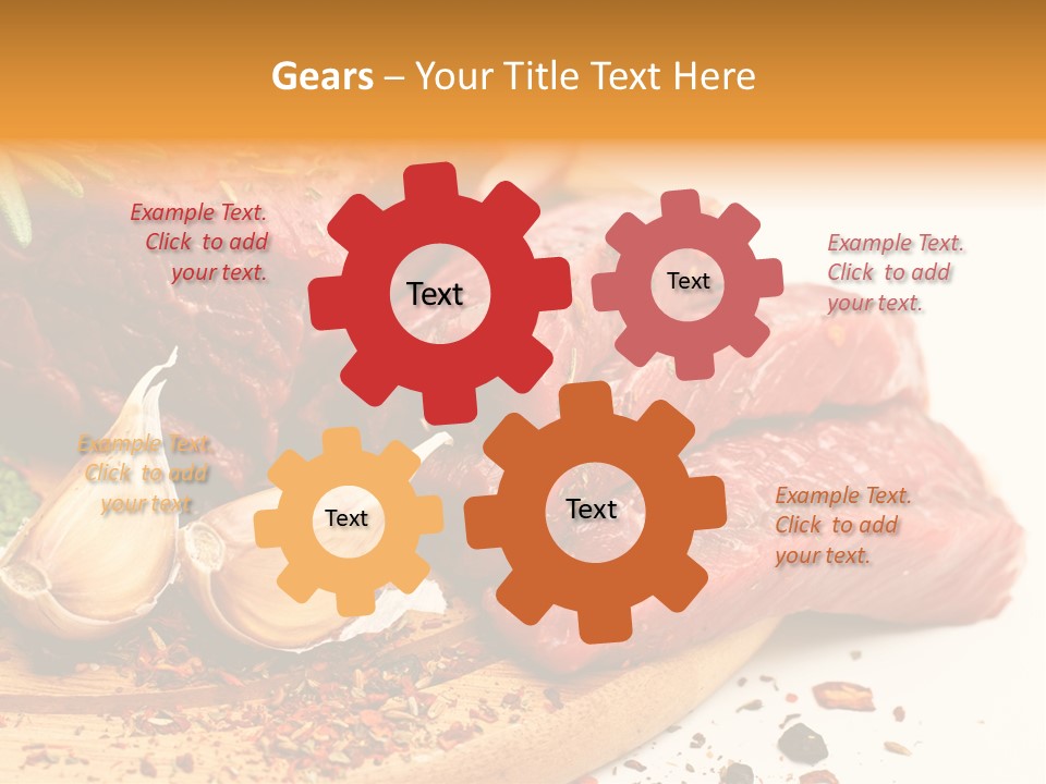 Garlic Rosemary Green PowerPoint Template