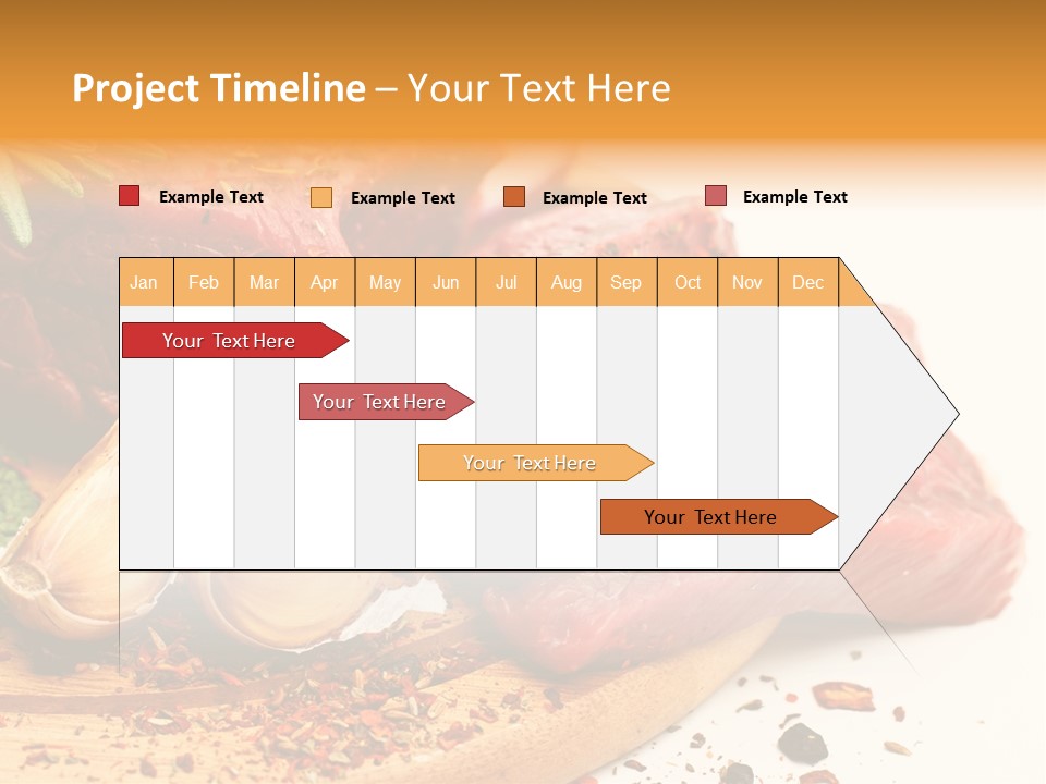 Garlic Rosemary Green PowerPoint Template