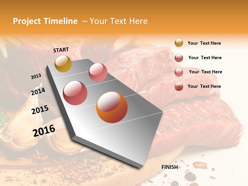 Garlic Rosemary Green PowerPoint Template