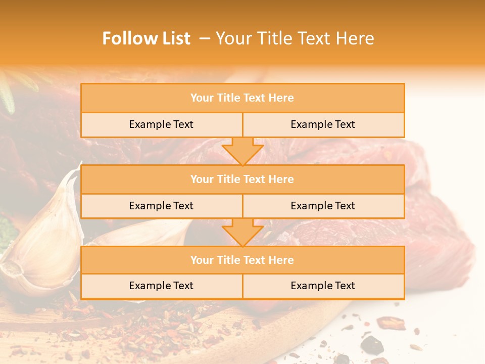 Garlic Rosemary Green PowerPoint Template