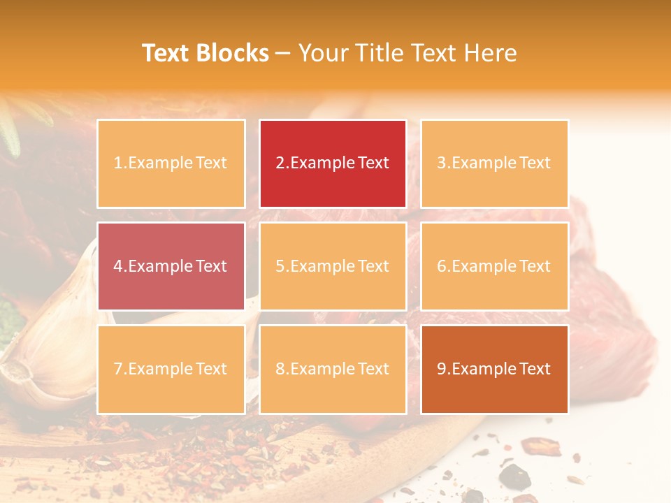 Garlic Rosemary Green PowerPoint Template