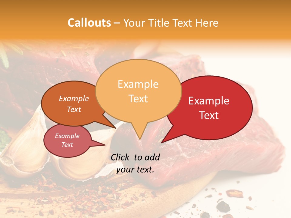 Garlic Rosemary Green PowerPoint Template