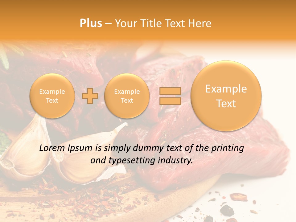 Garlic Rosemary Green PowerPoint Template