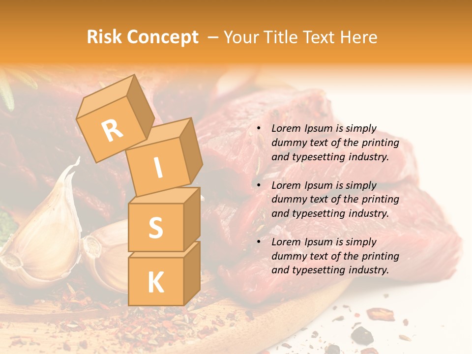 Garlic Rosemary Green PowerPoint Template