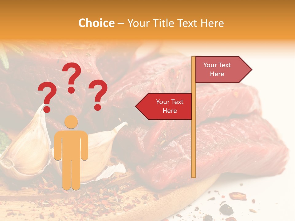 Garlic Rosemary Green PowerPoint Template