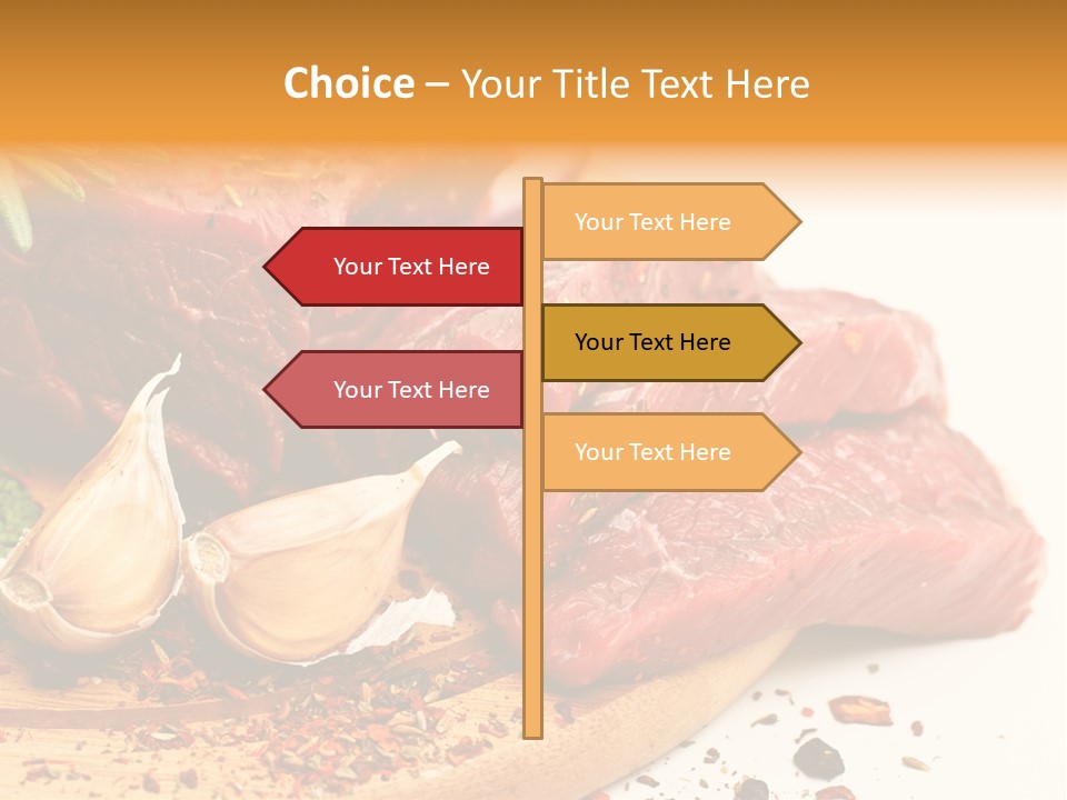 Garlic Rosemary Green PowerPoint Template