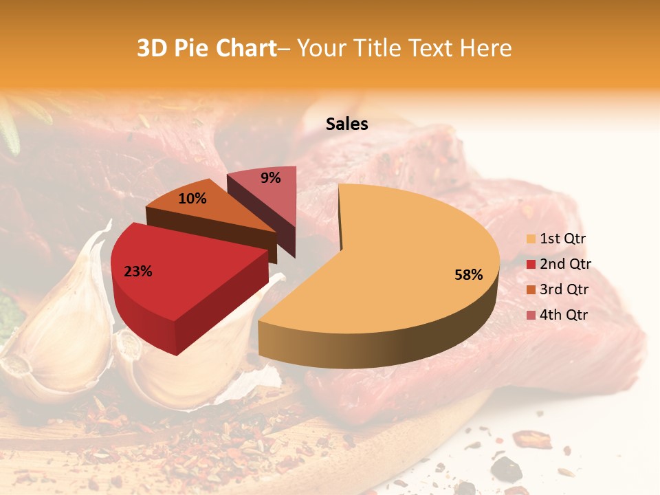 Garlic Rosemary Green PowerPoint Template