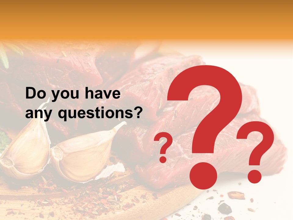 Garlic Rosemary Green PowerPoint Template