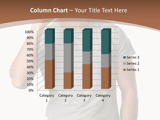 Carefree Smiling Man Satisfied PowerPoint Template