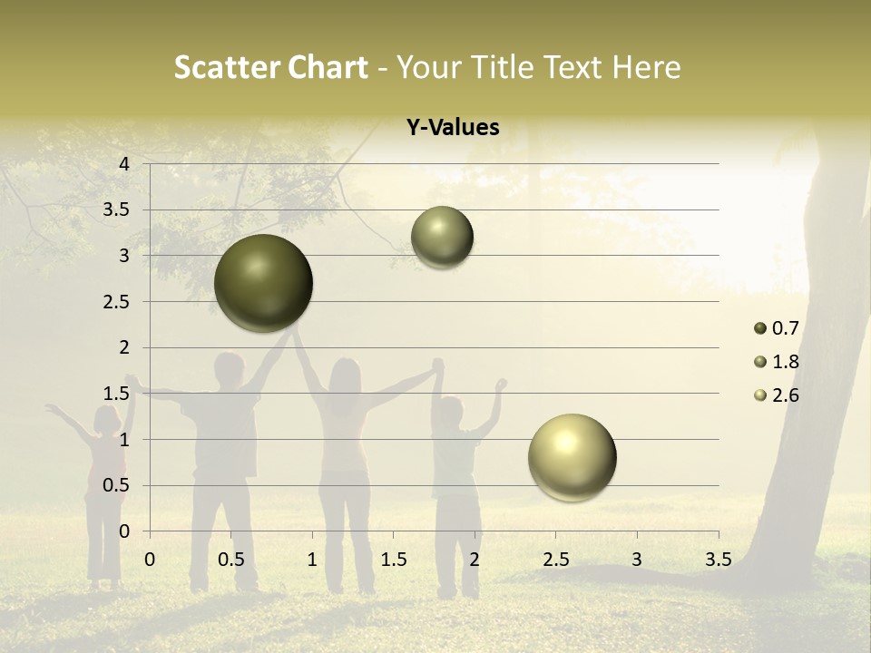 Asian Silhouette Family PowerPoint Template