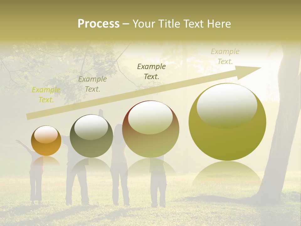 Asian Silhouette Family PowerPoint Template