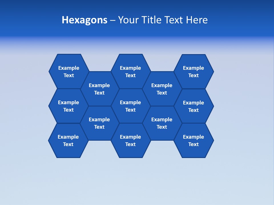 Freedom Blue White PowerPoint Template