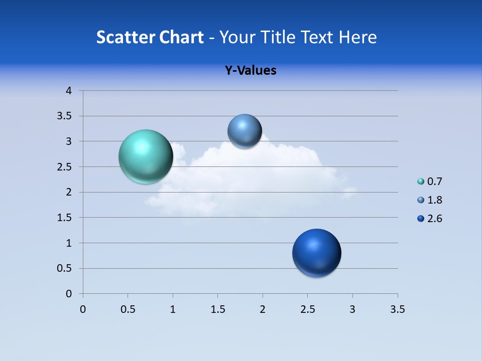 Freedom Blue White PowerPoint Template