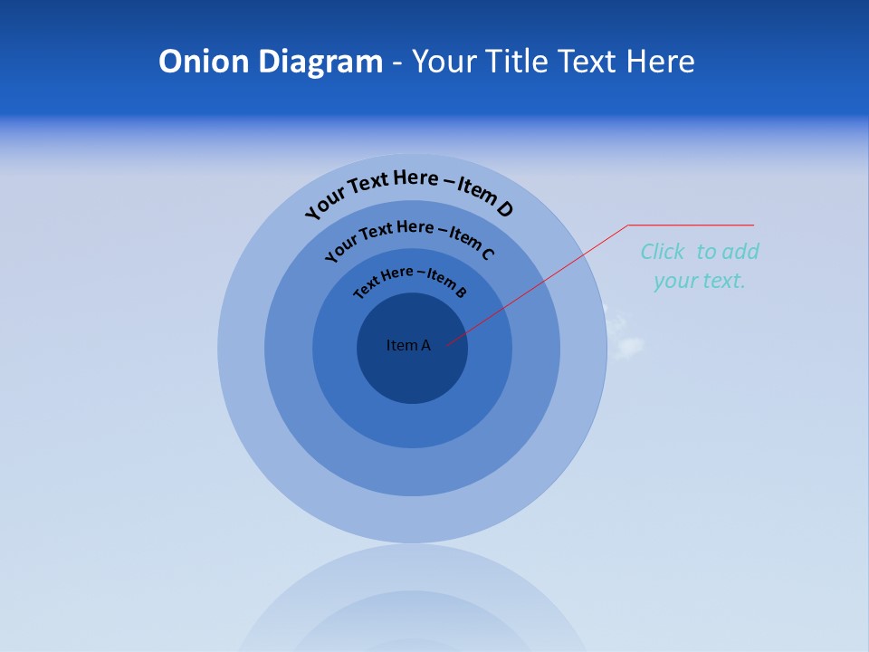 Freedom Blue White PowerPoint Template