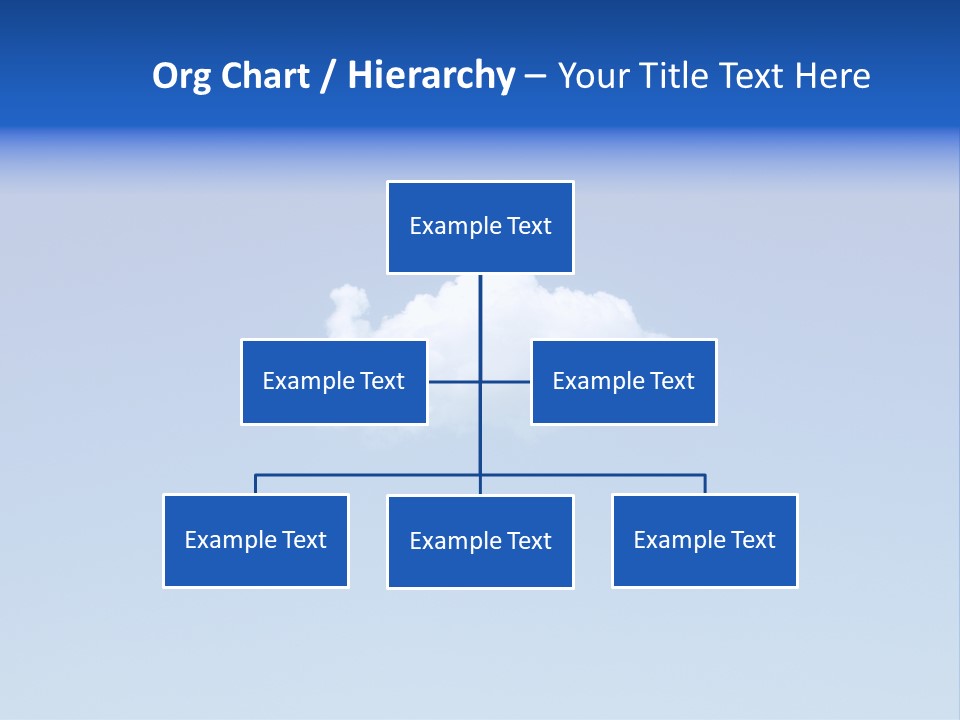 Freedom Blue White PowerPoint Template