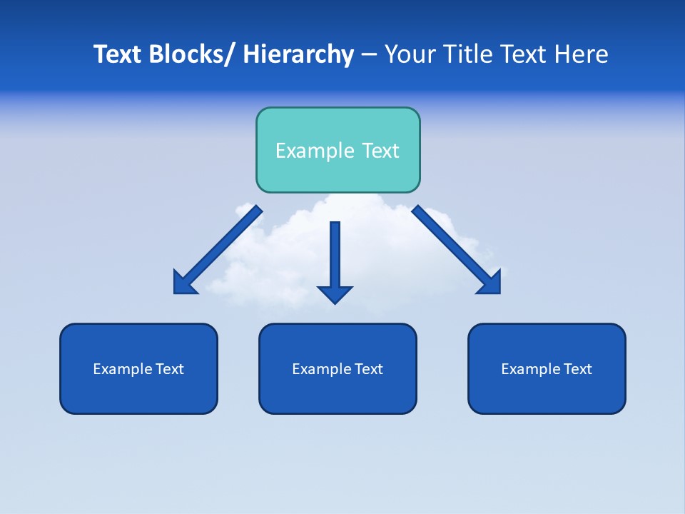 Freedom Blue White PowerPoint Template