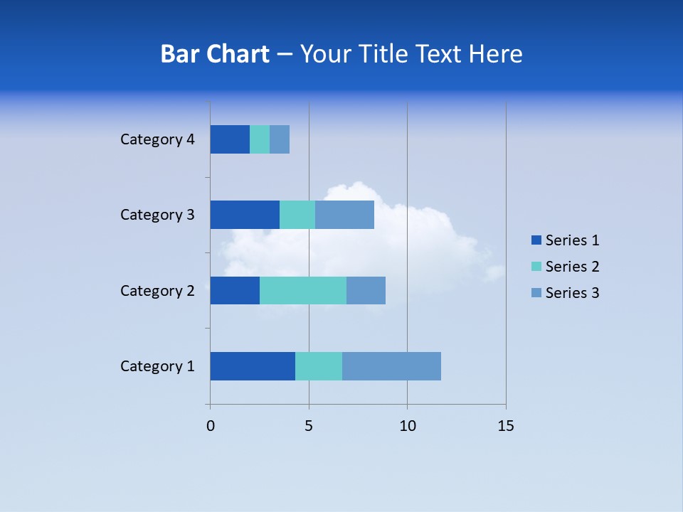 Freedom Blue White PowerPoint Template