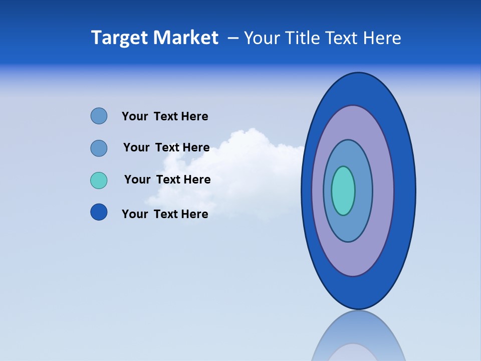 Freedom Blue White PowerPoint Template