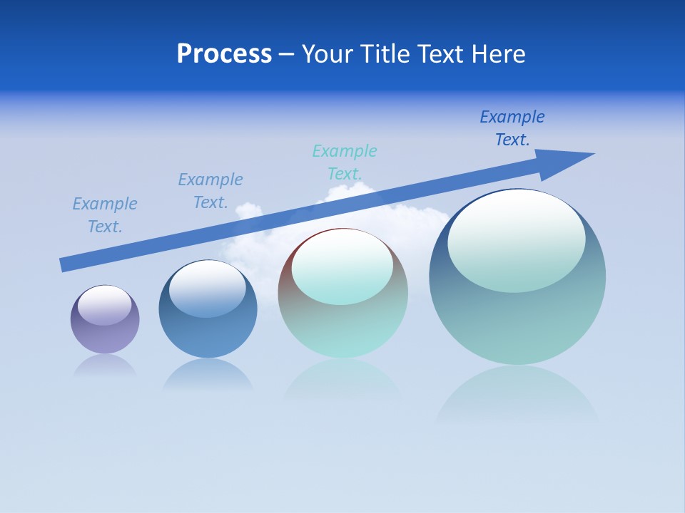 Freedom Blue White PowerPoint Template