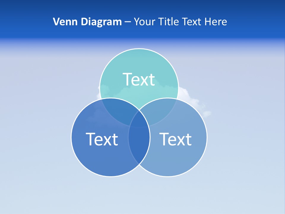 Freedom Blue White PowerPoint Template