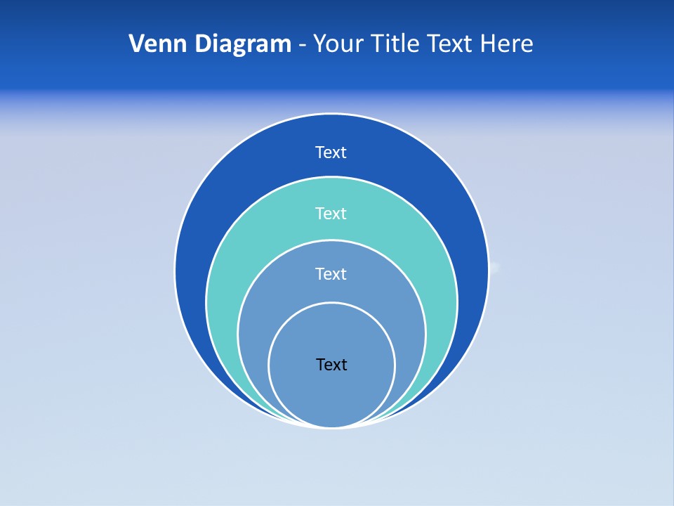 Freedom Blue White PowerPoint Template