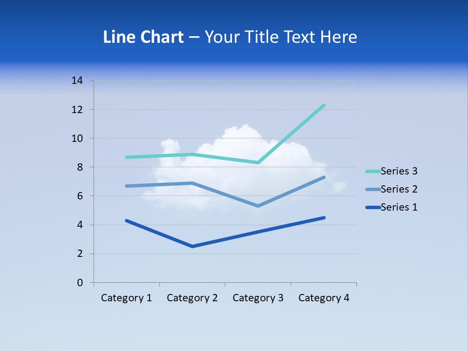 Freedom Blue White PowerPoint Template