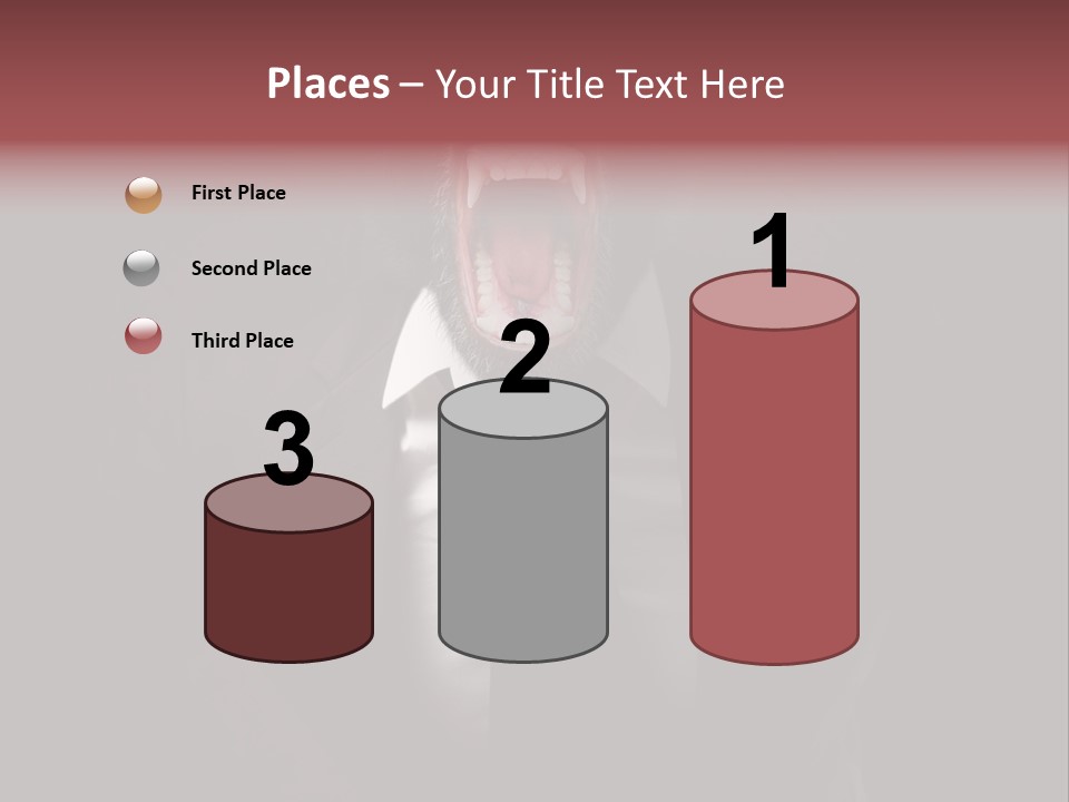 Monkey Primate One PowerPoint Template