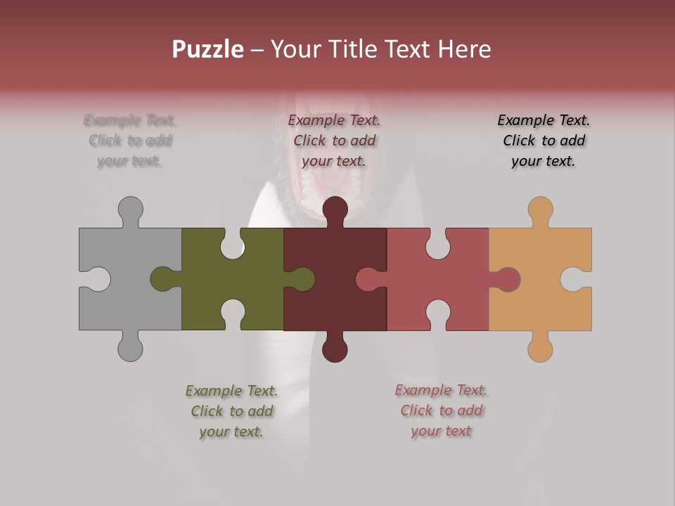 Monkey Primate One PowerPoint Template