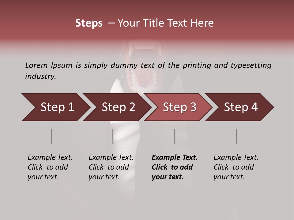 Monkey Primate One PowerPoint Template