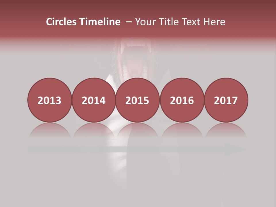 Monkey Primate One PowerPoint Template