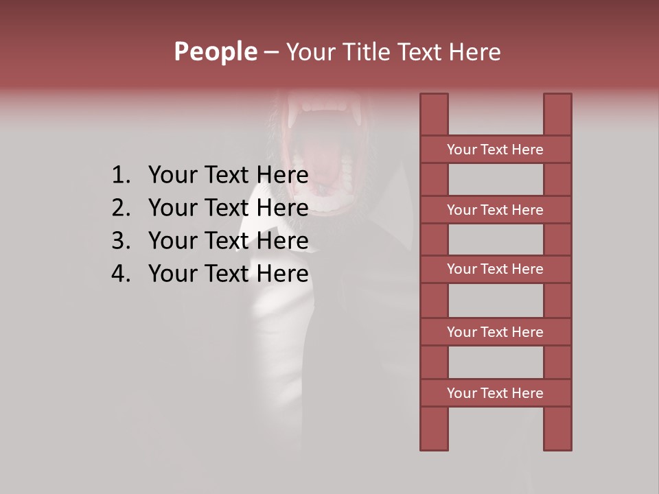 Monkey Primate One PowerPoint Template