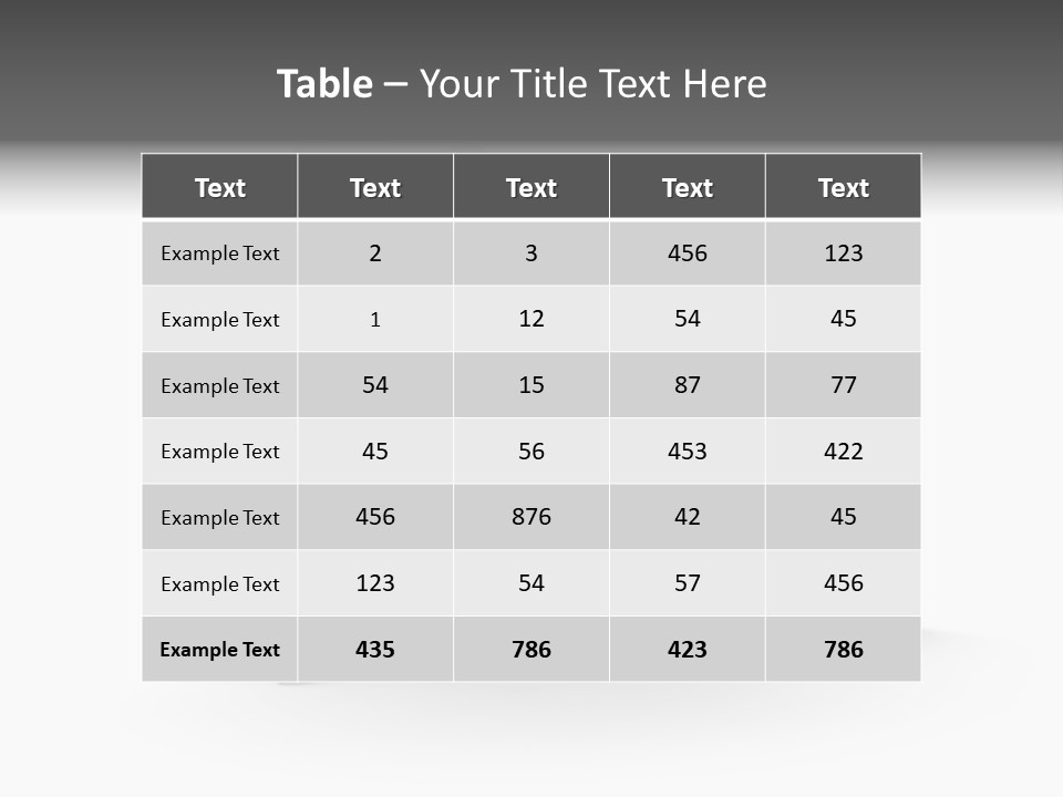 White Magnification Person PowerPoint Template