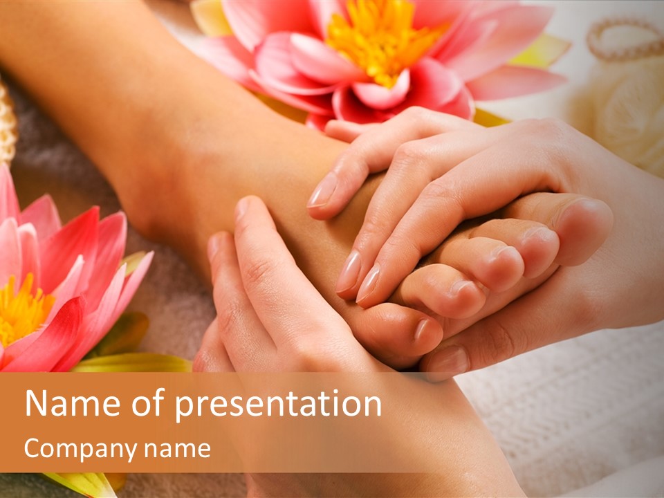 Care Health Relaxing PowerPoint Template