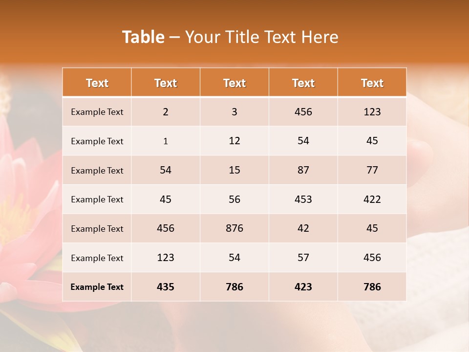 Care Health Relaxing PowerPoint Template