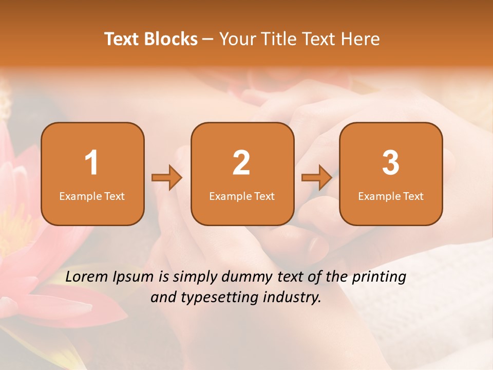 Care Health Relaxing PowerPoint Template