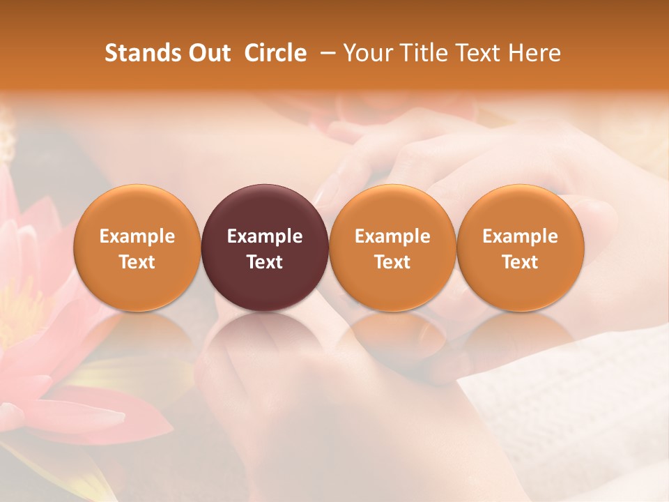 Care Health Relaxing PowerPoint Template