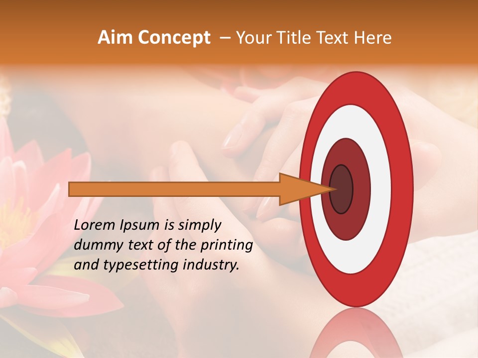 Care Health Relaxing PowerPoint Template