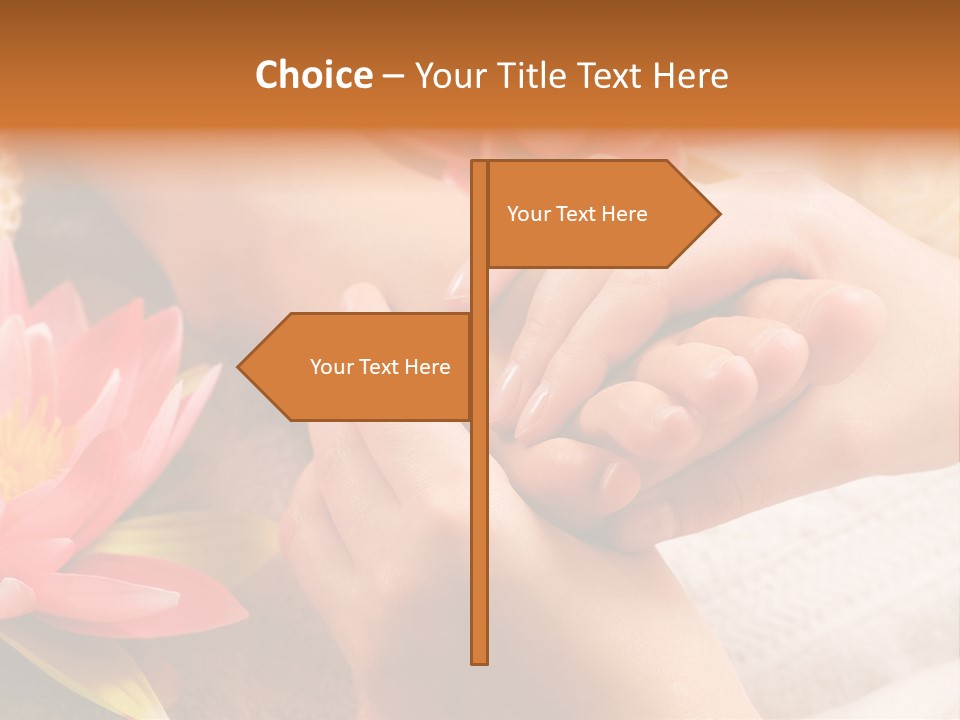 Care Health Relaxing PowerPoint Template