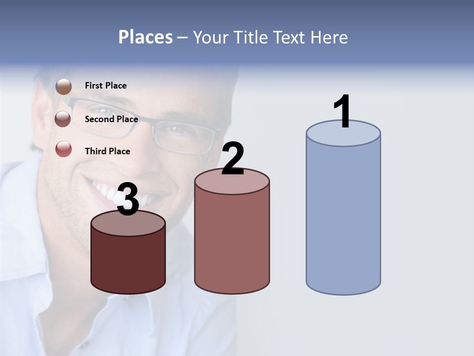 Face Smart White PowerPoint Template