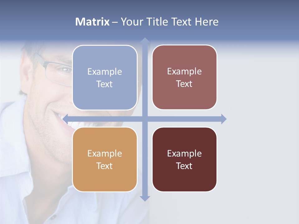 Face Smart White PowerPoint Template