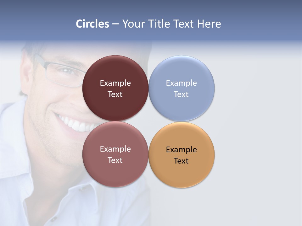 Face Smart White PowerPoint Template