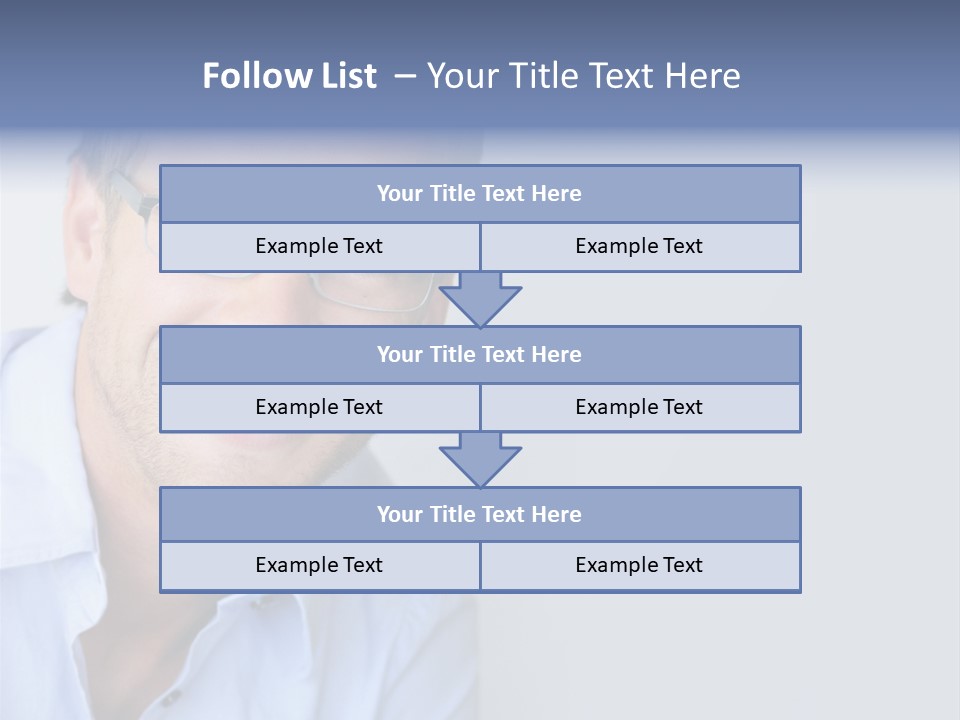 Face Smart White PowerPoint Template
