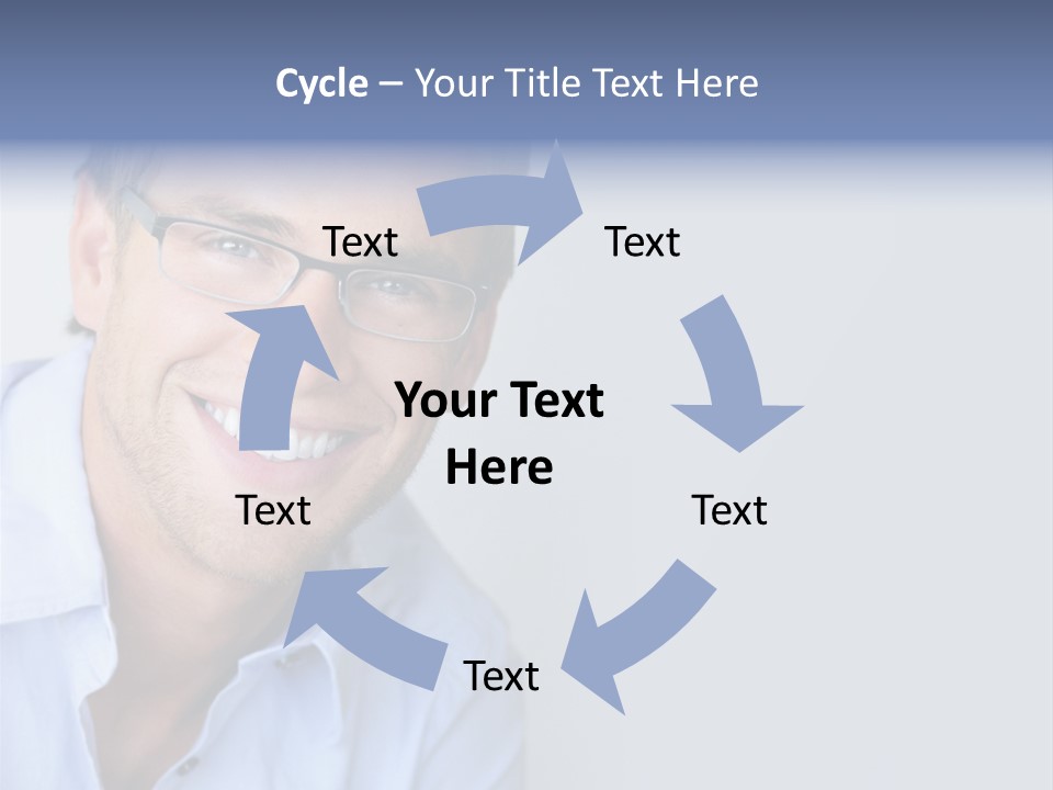 Face Smart White PowerPoint Template