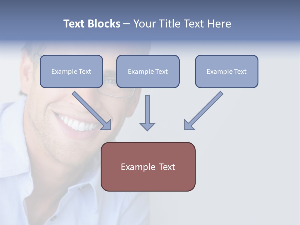 Face Smart White PowerPoint Template