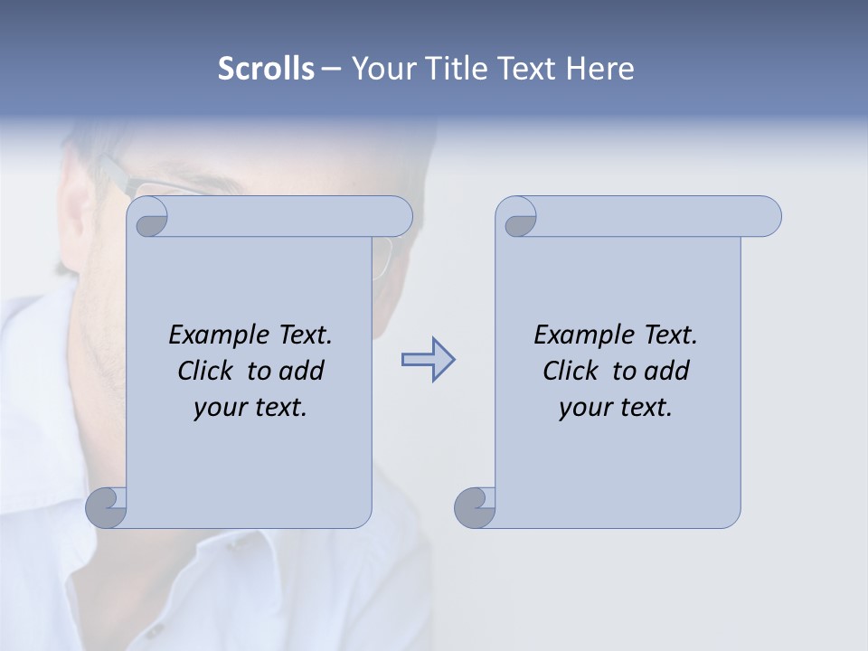 Face Smart White PowerPoint Template