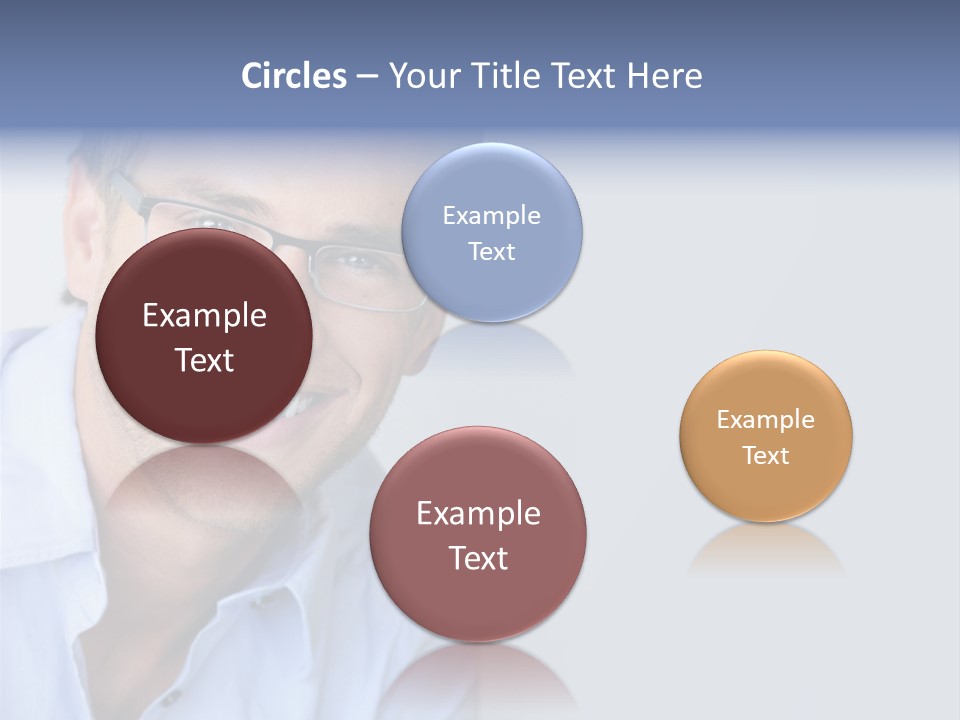 Face Smart White PowerPoint Template