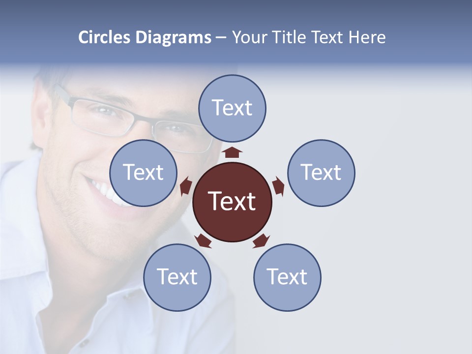 Face Smart White PowerPoint Template